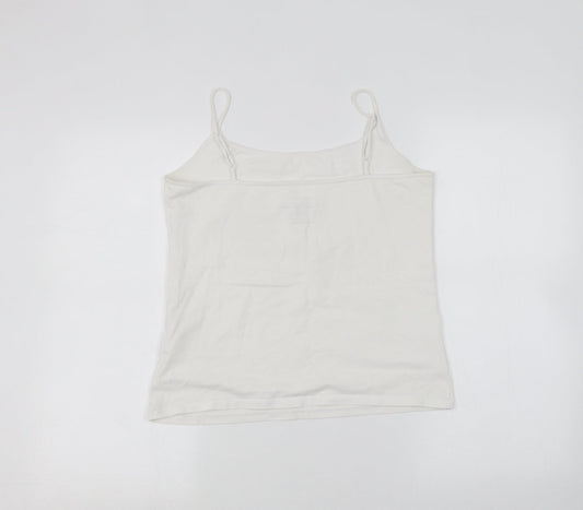 Atmosphere Womens White Basic T-Shirt Size 16