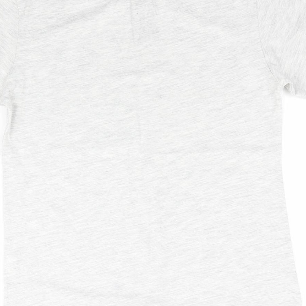 Rebel Boys Grey Basic T-Shirt Size 10-11 Years - NYC 58