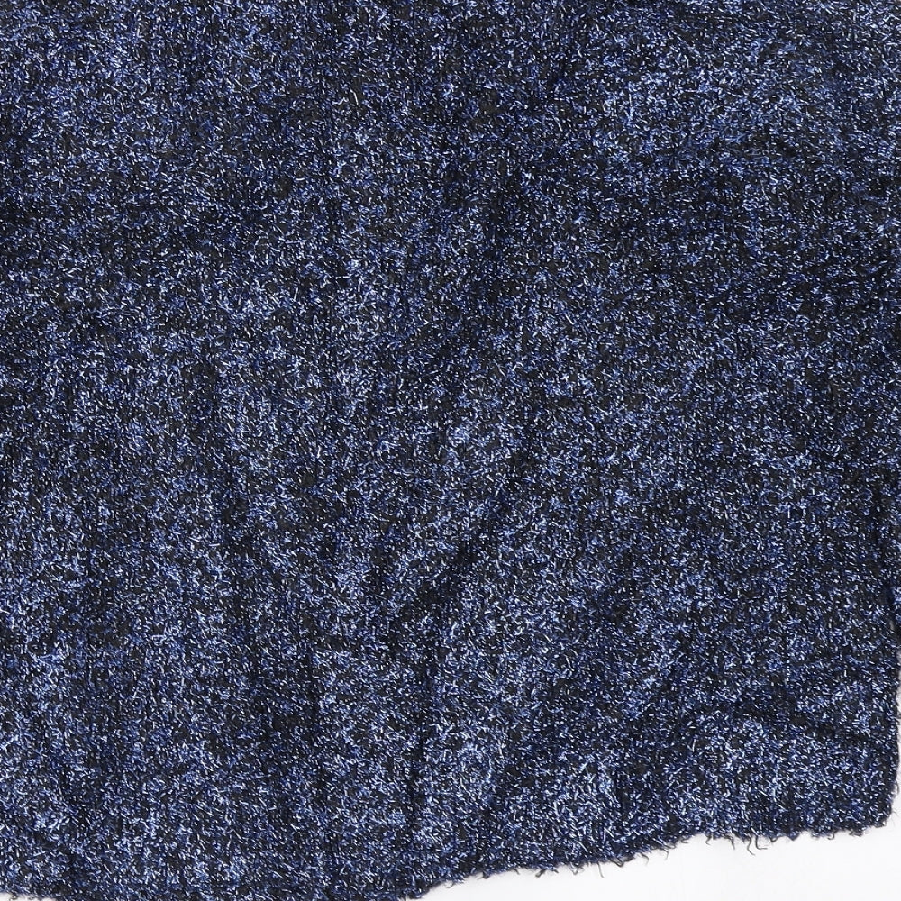 TU Womens Blue Knit Pullover Jumper Size 14