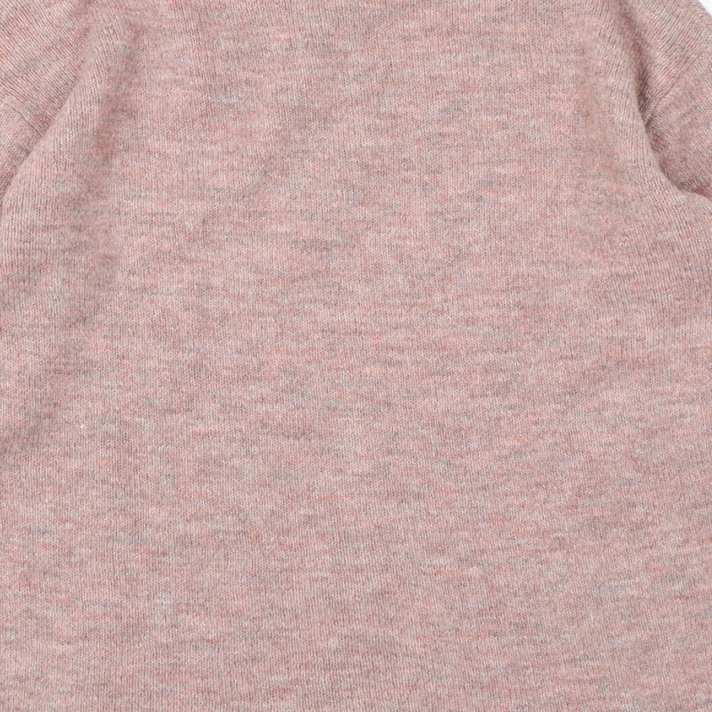 George Womens Pink Knit Pullover Jumper Size S