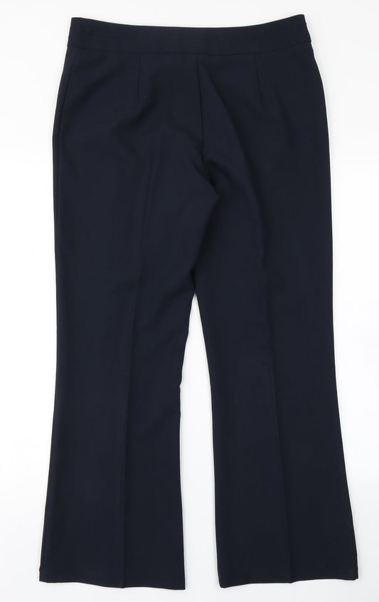 George Womens Blue Trousers Size 12 L26 in