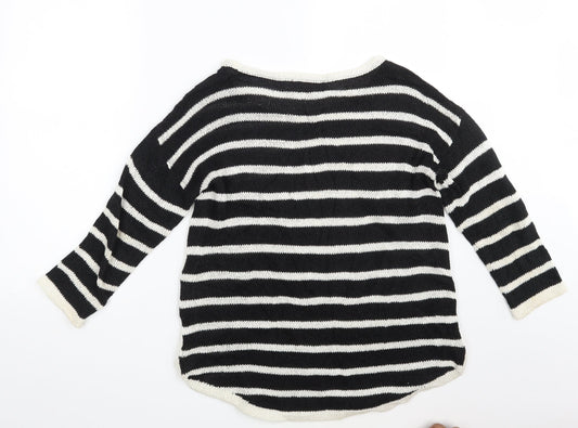 Womens UK Size 10 NEXT Black Pullover Jumper