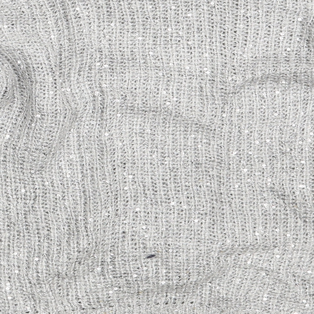 Womens UK Size 8 Atmosphere Grey Pullover Jumper