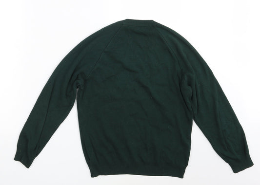 SWI Womens Green Pullover Jumper Size 4