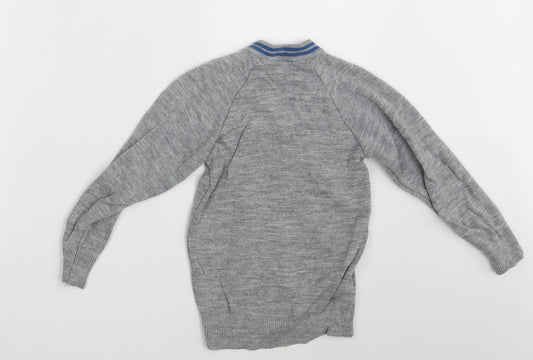 Josh Gustin Boys Grey Pullover Jumper Size 12-18 Months