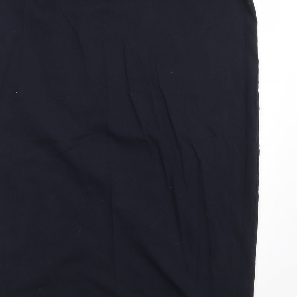 Brand and care label for Only women’s blue straight & pencil skirt one size