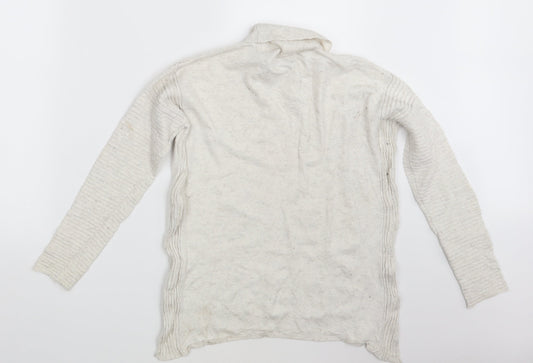 Primark Womens White Pullover Jumper Size 6