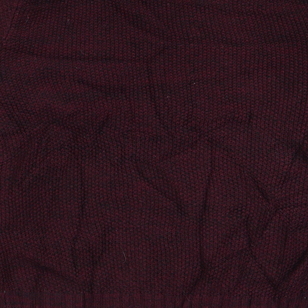 Cedar Wood State Mens Red Pullover Jumper Size S