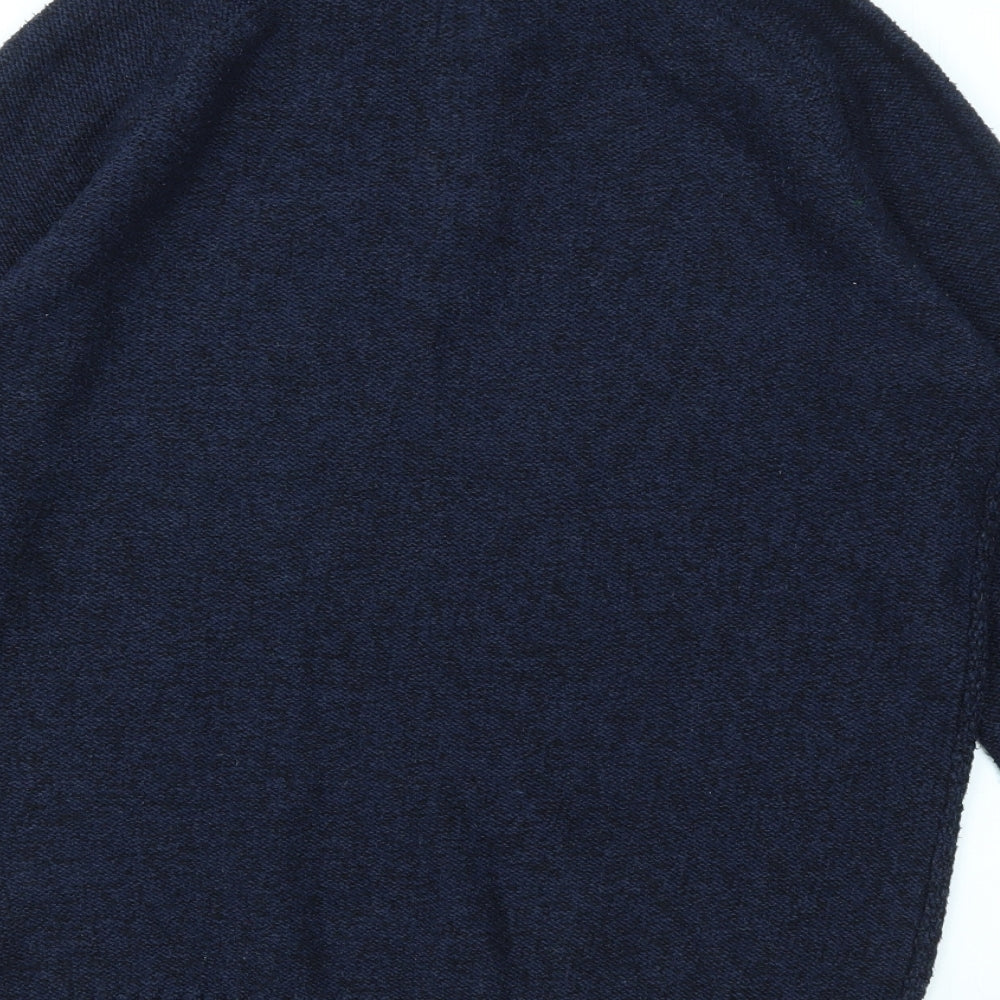 Mens UK Size M Burton menswear Blue Pullover Sweatshirt