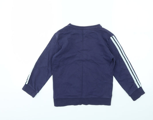 Primark Boys Blue Pullover Jumper Size 7-8 Years