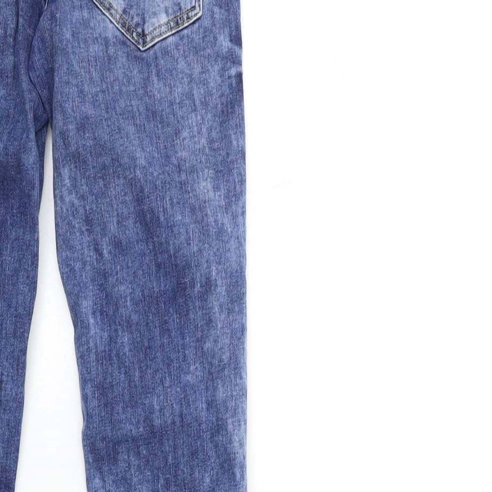 Womens UK Size 26 in H&M Regular Fit Skinny Blue Jeans