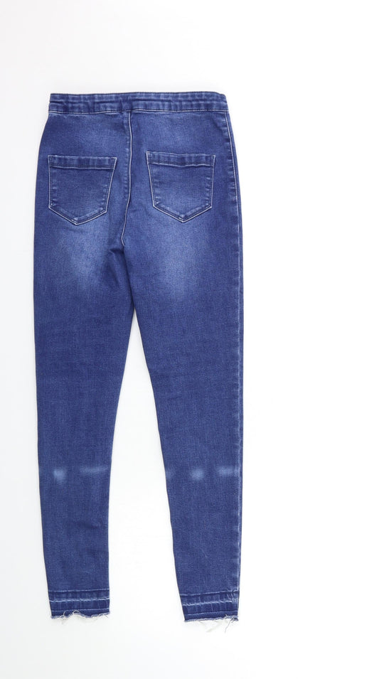 Candy Girls Blue Denim Skinny Jeans Size 12 Years
