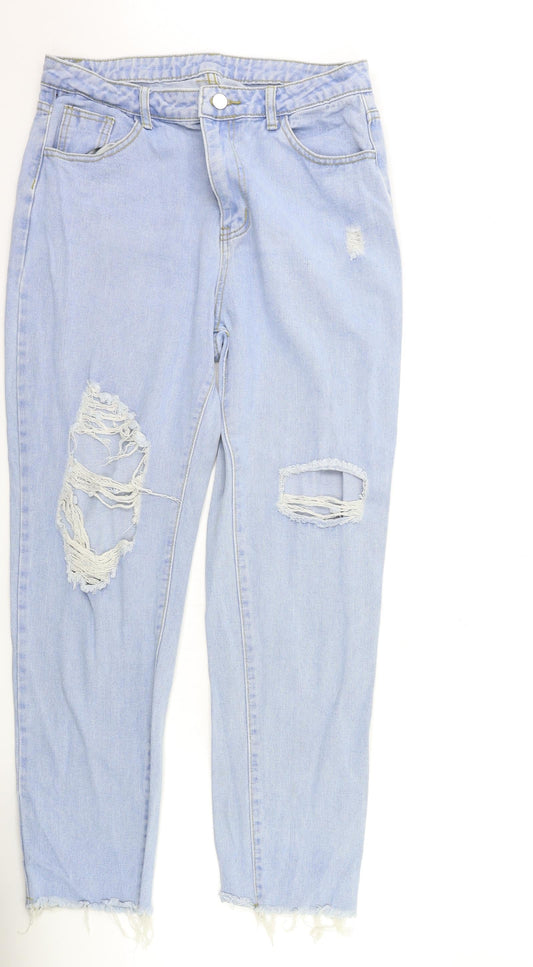 SHEIN Womens Blue Denim Skinny Jeans Size L L28 in