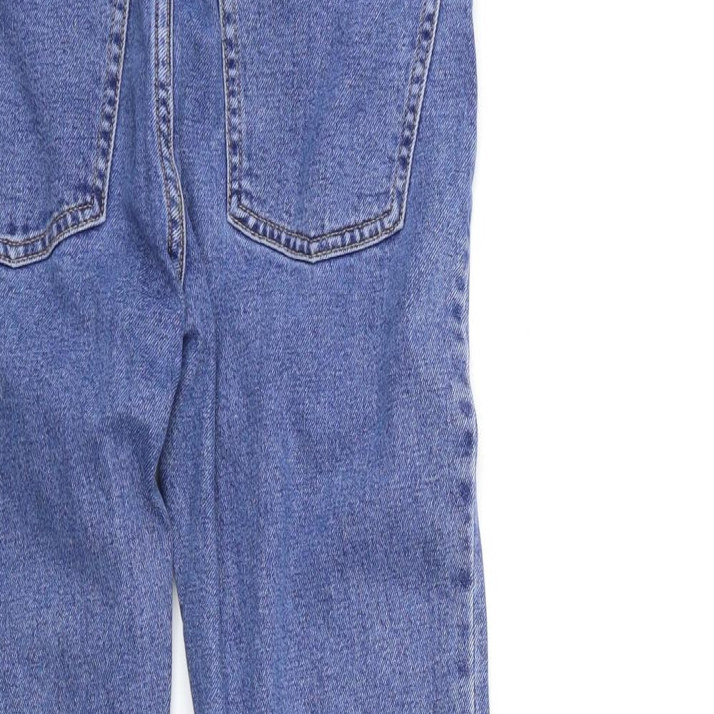 Denim & Co. Womens Blue Denim Skinny Jeans Size 6 L25 in