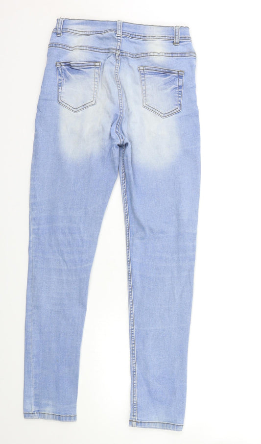 Denim & Co. Girls Blue Denim Skinny Jeans Size 12-13 Years