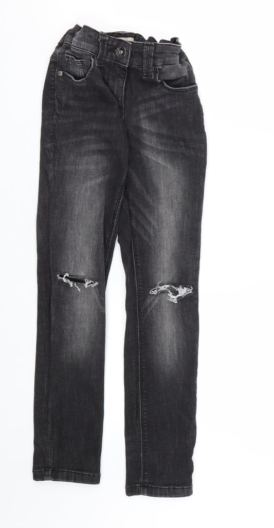 NEXT Boys Black Denim Skinny Jeans Size 9 Months