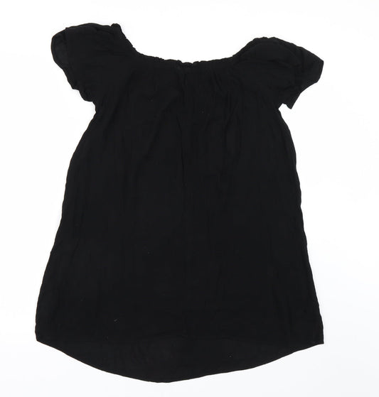 Primark Womens Black Basic T-Shirt Size 10