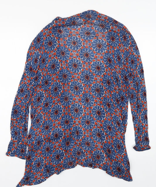 Womens UK Size S H&M Blue Cardigan Jumper