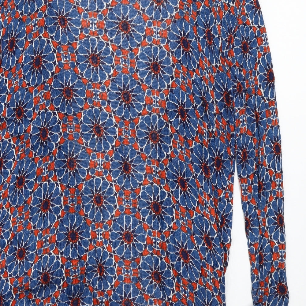 Womens UK Size S H&M Blue Cardigan Jumper