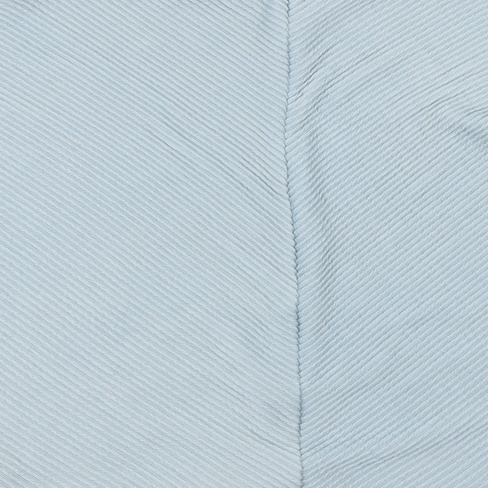 George Womens Blue Striped Pullover Jumper Size S