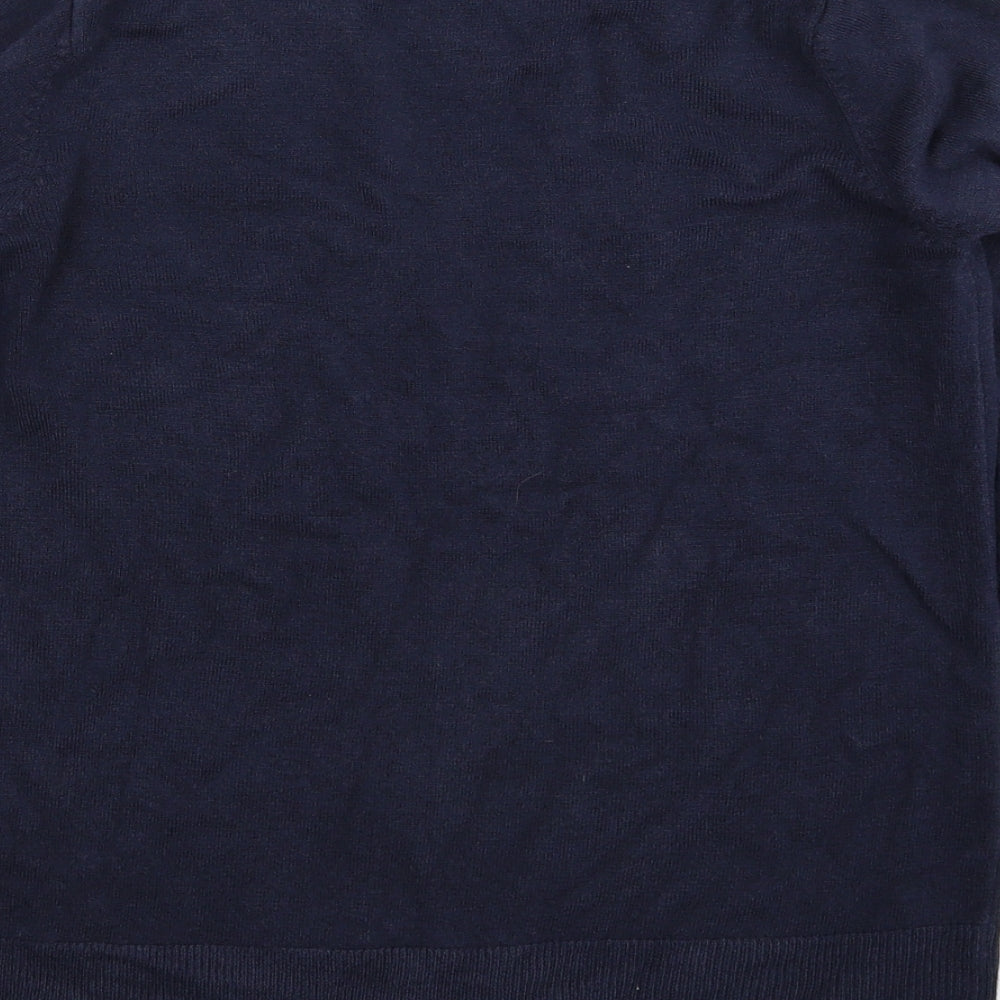 Womens UK Size S Marks and Spencer Blue Cardigan Jumper