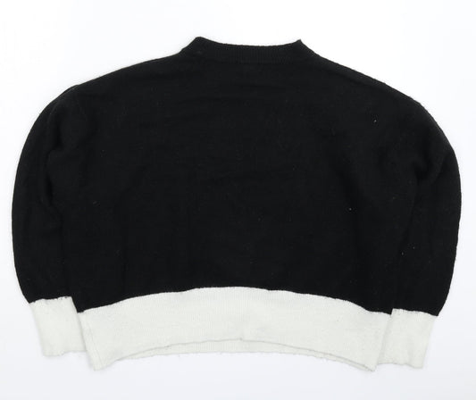 Womens UK Size M H&M Multicoloured Pullover Jumper