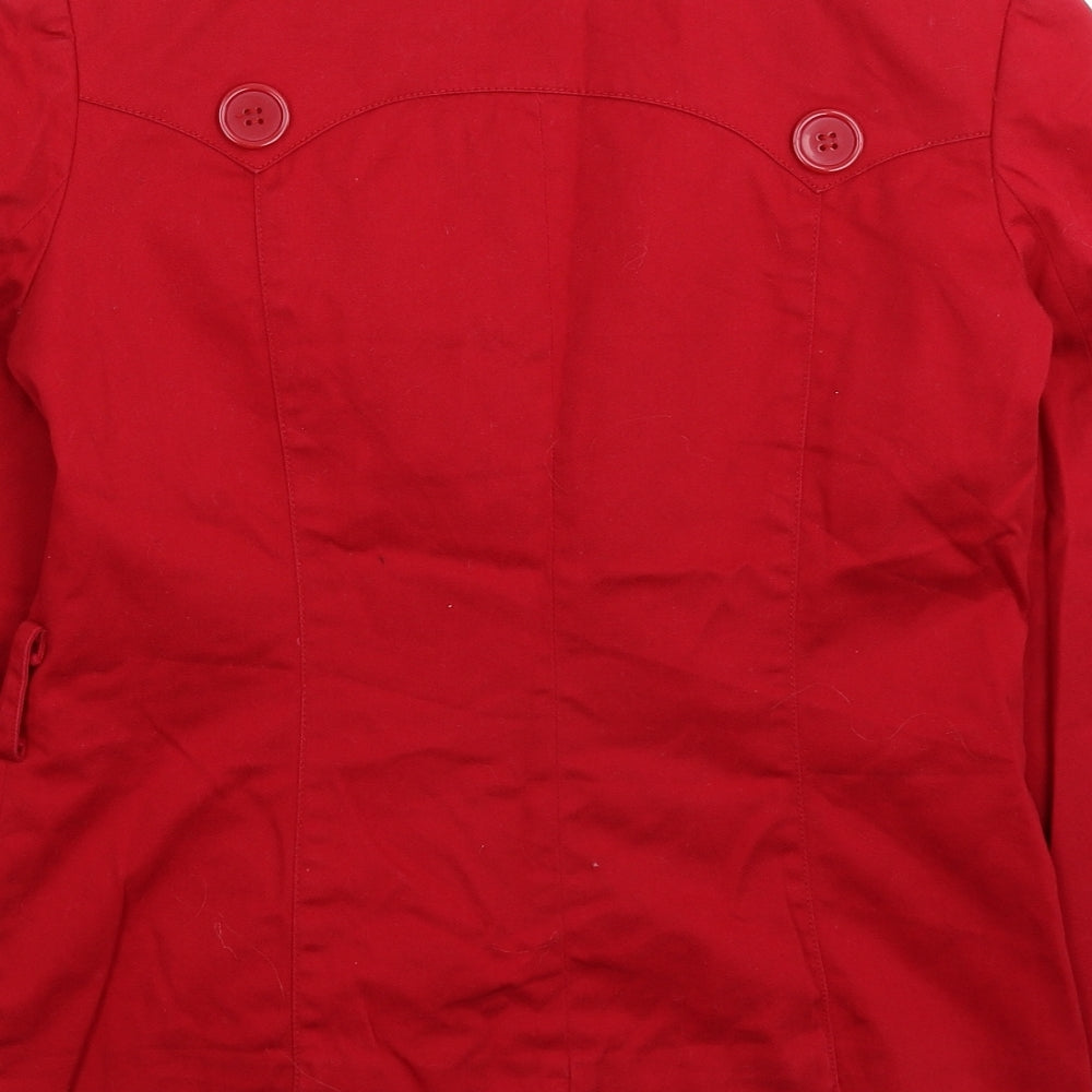 Atmosphere Womens Red Jacket Blazer Size 10