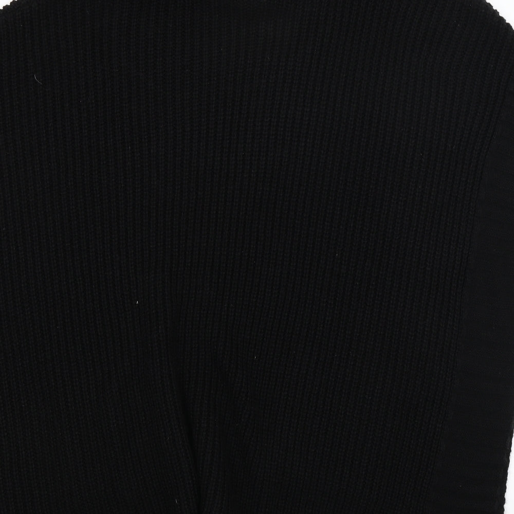 Womens UK Size S F&F Black Jacket