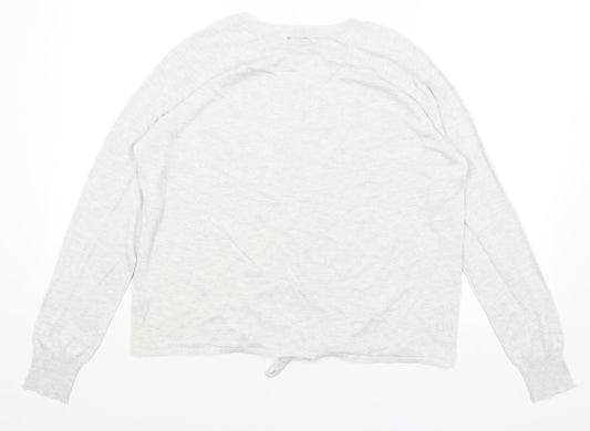 Poof New York Womens Grey Pullover Jumper Size L