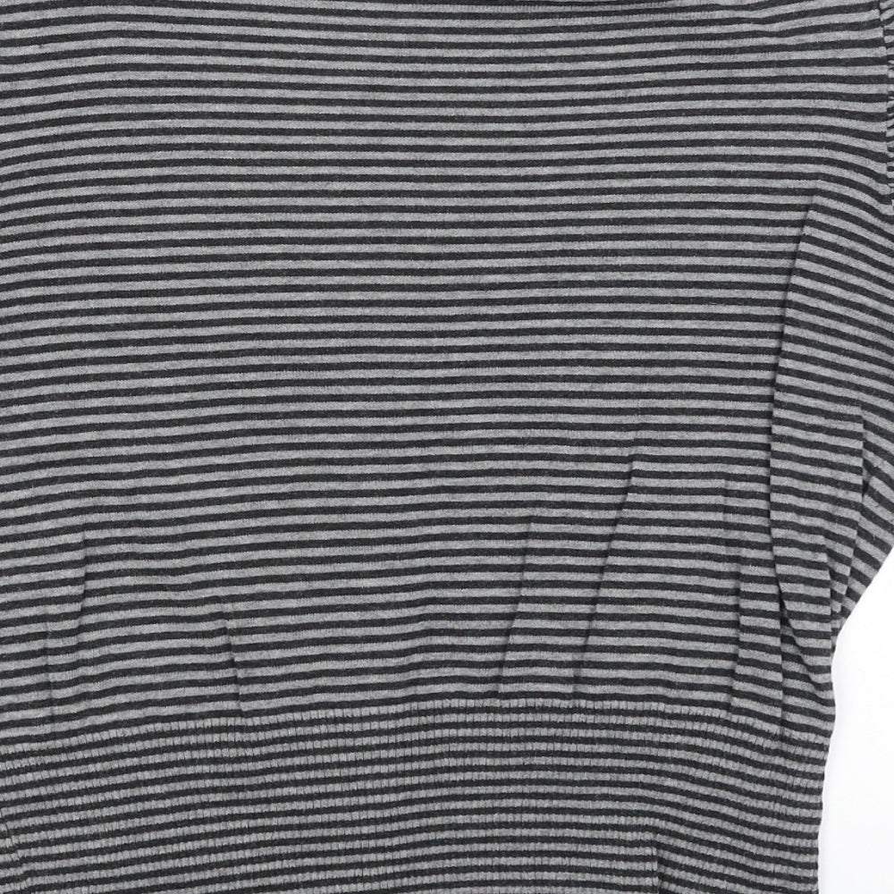 Womens UK Size 12 New Look Grey Pullover Jumper