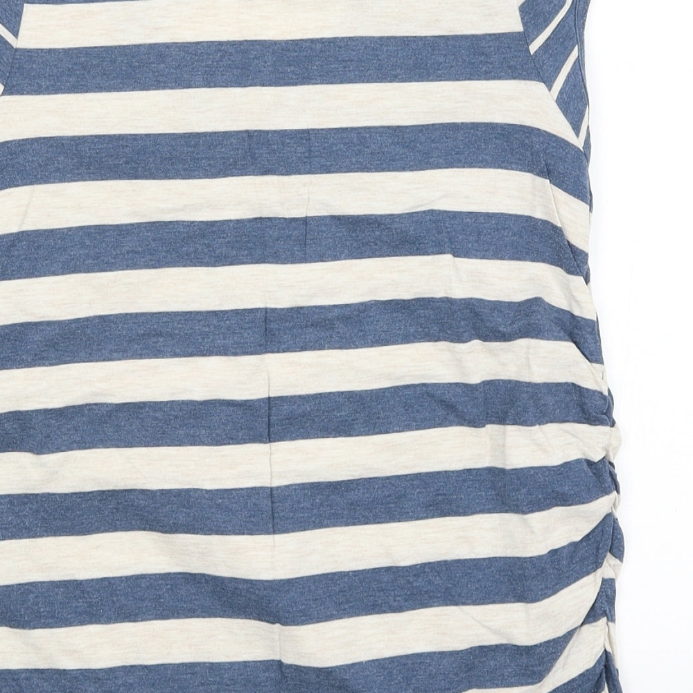 Womens UK Size 12 Dorothy Perkins Blue Basic T-Shirt