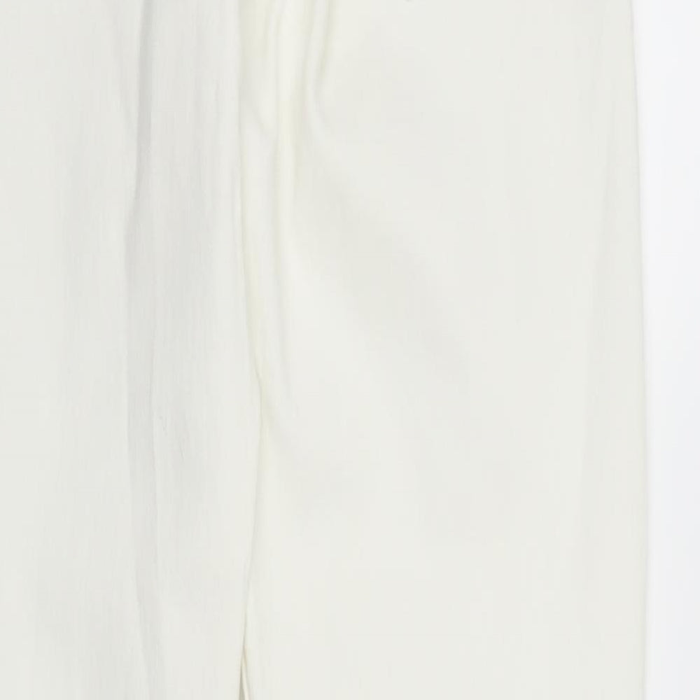 Subtle Blanco Womens White Denim Skinny Jeans Size 8 L25 in