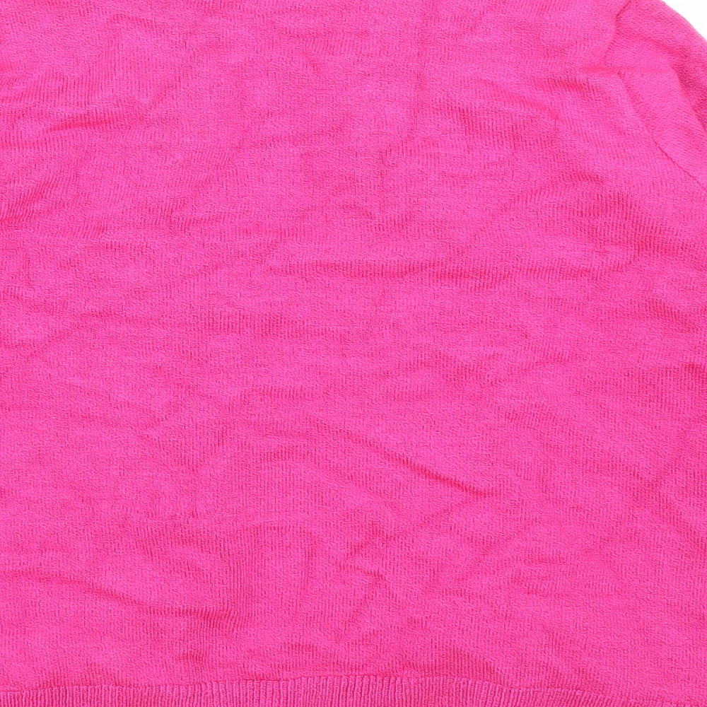 Womens UK Size M Keeno Pink Pullover Jumper
