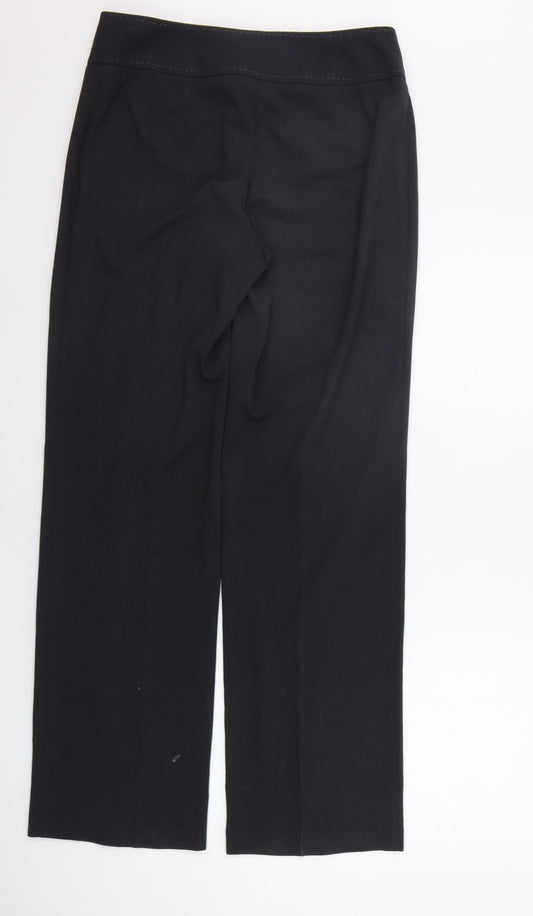 Womens UK Size 10 Marks and Spencer Regular Fit Grey Trousers