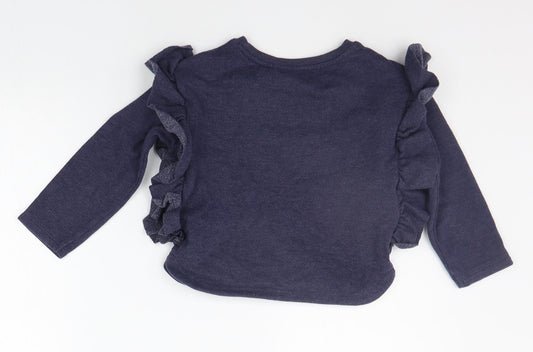 NEXT Boys Blue Pullover Jumper Size 5 Years