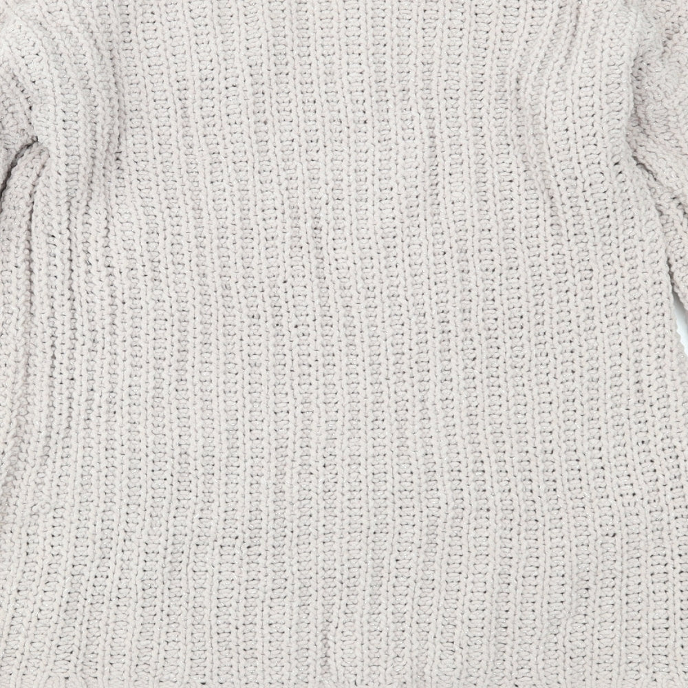 F&F Womens Pink Pullover Jumper Size 8