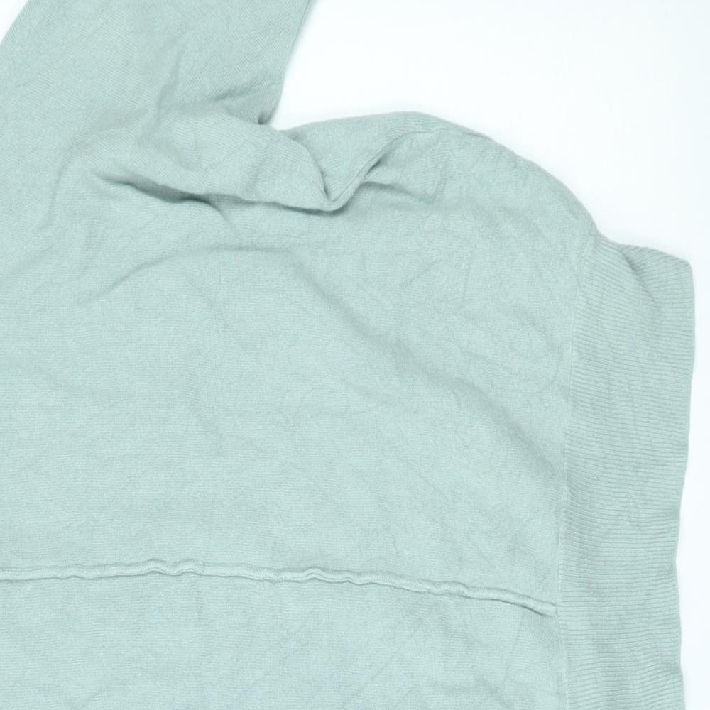 Womens UK Size 12 LEBEK Green Basic Blouse