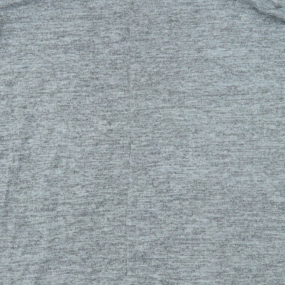 Womens UK Size 6 River Island Grey Basic Blouse