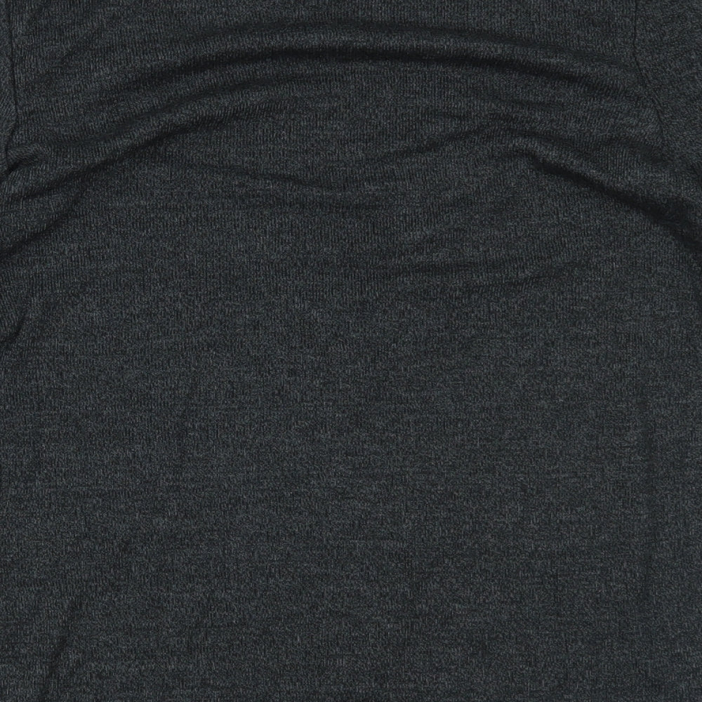 Womens UK Size M Spirit Grey Basic Blouse