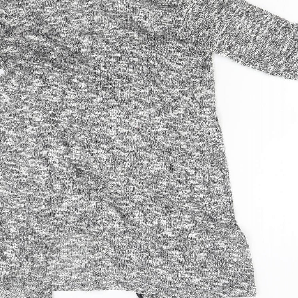 Womens UK Size S Miss Selfridge Grey Cardigan Jumper