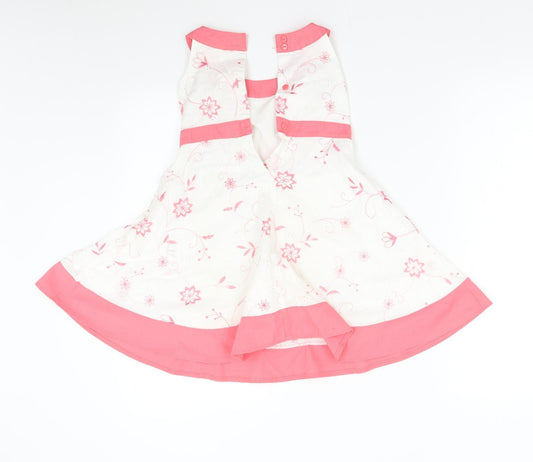 BHS Girls Multicoloured Fit & Flare Size 5 Years