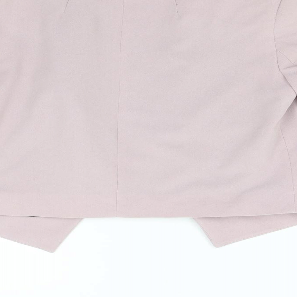 Dorothy Perkins Womens Pink Jacket Blazer Size 10