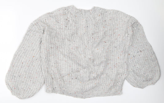 Primark Womens Grey Pullover Jumper Size M