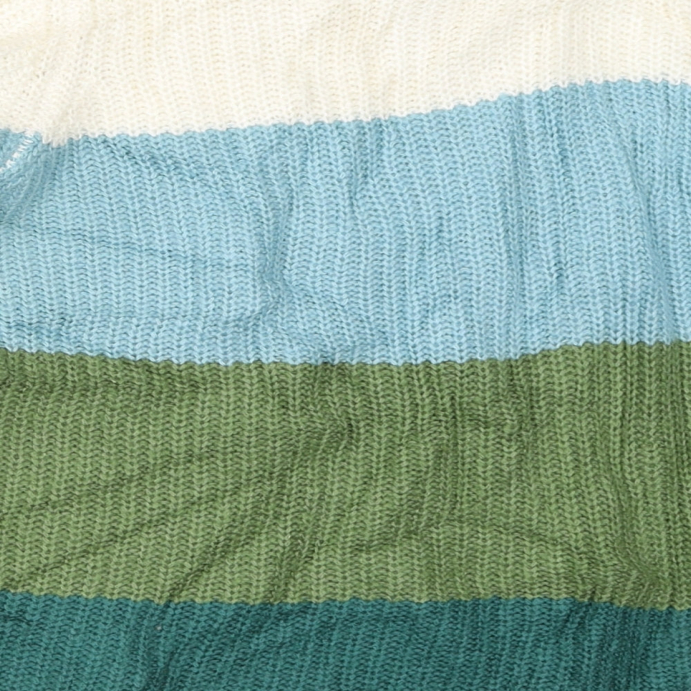 Kaleidoscope Womens Green Pullover Jumper Size 12