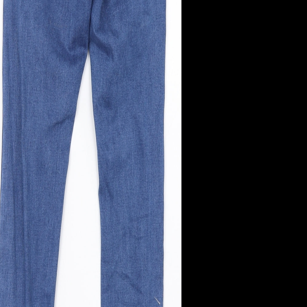 Primark Womens Blue Denim Skinny Jeans Size 6 L30 in