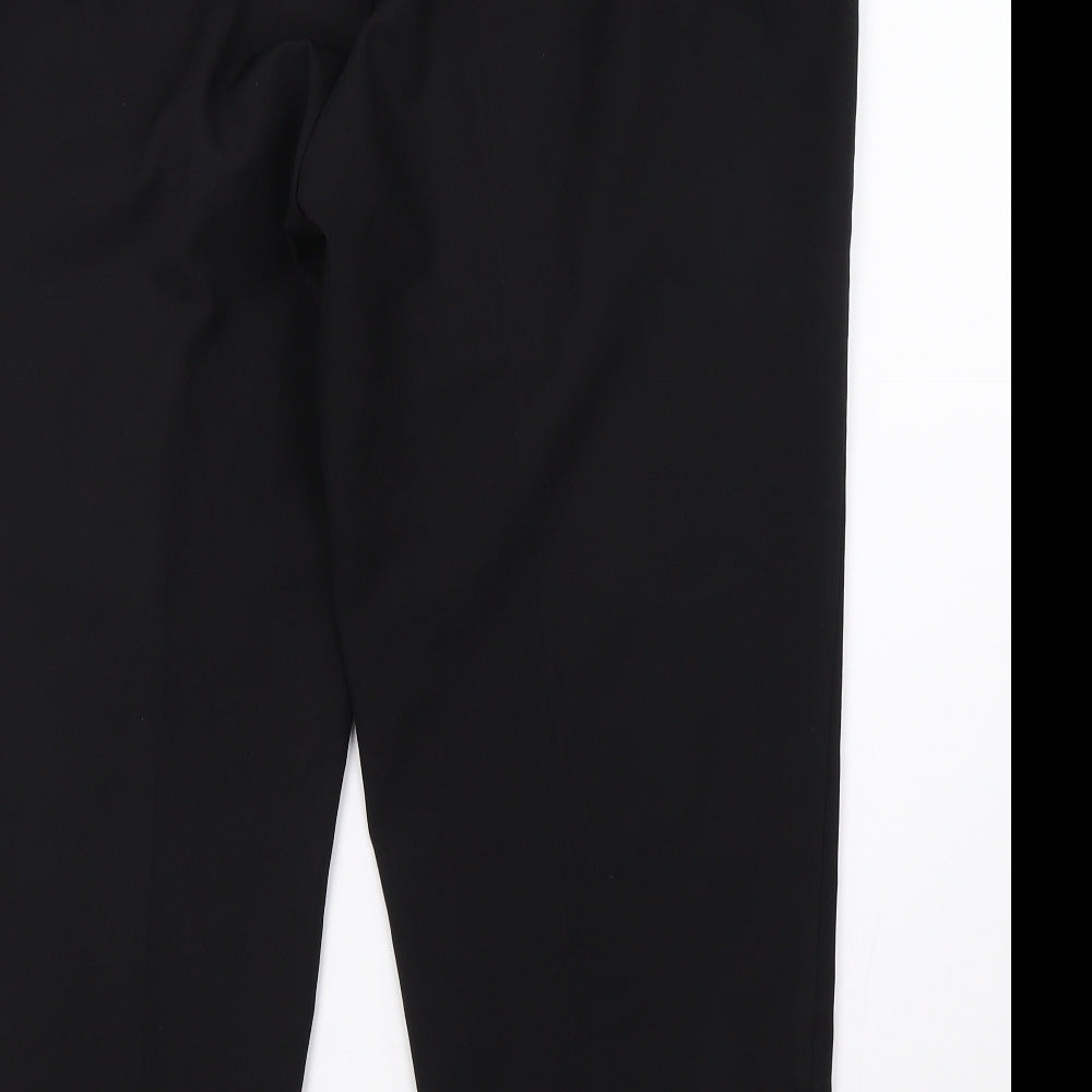 BM Womens Black Trousers Size 18 L28 in
