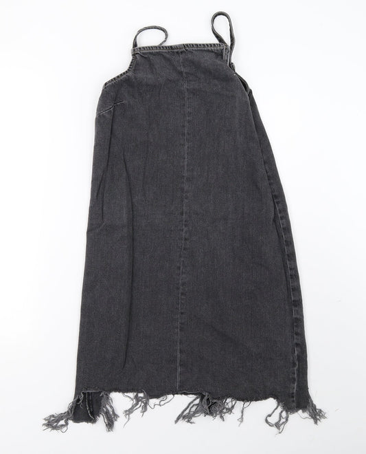 River Island Womens Black A-Line Size 8