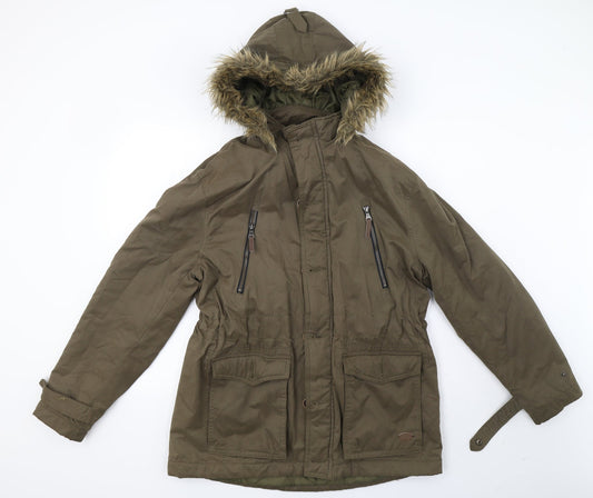 Matalan Womens Green Coat Size L