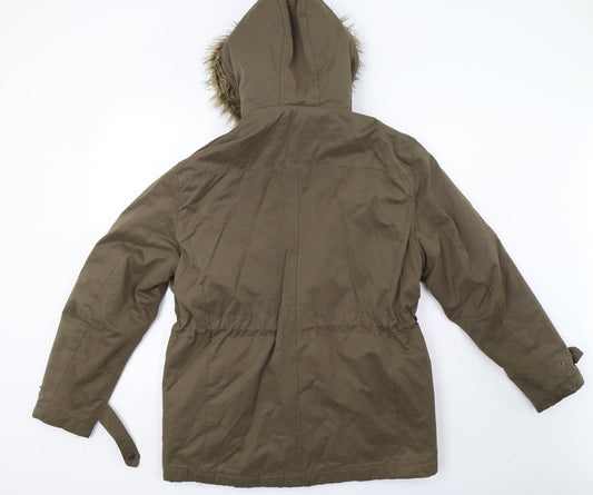 Matalan Womens Green Coat Size L