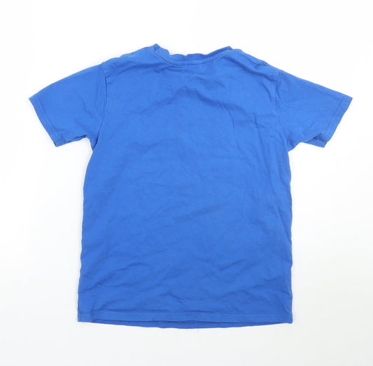 George Boys Blue Basic T-Shirt Size 10-11 Years